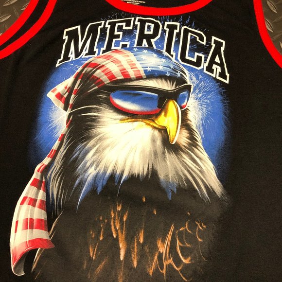 Other - Patriotic 'Merica' Tank Top